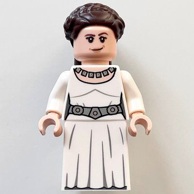 Minifigurka Princess Leia, White Dress z zestawu 75365