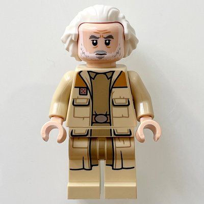 Minifigurka General Dodonna (28621 Head) z zestawu 75365