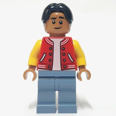 Figurine Ned Leeds, Red Letterman Jacket du set 76261