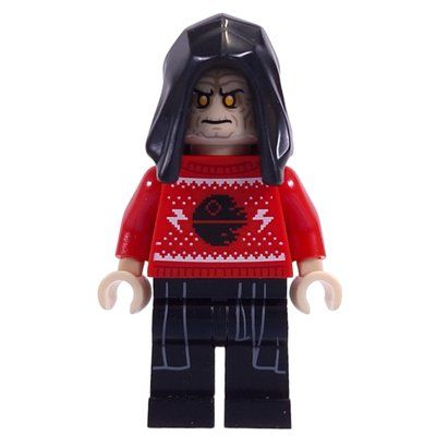 Minifigure Emperor Palpatine - Christmas Sweater from set 75366