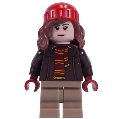 Figurine Hermione Granger - Dark Brown Jacket, Red Hat du set 76418