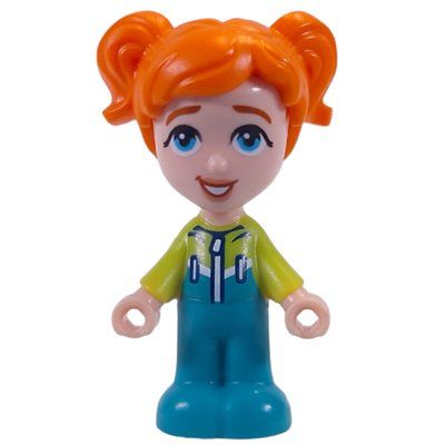 Figurine Ella - Lime/Dark Turquoise Ski Suit du set 41760