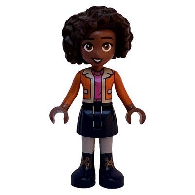 Figurine Aliya - Orange Coat, Dark Blue Skirt du set 41760