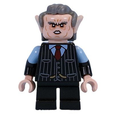 Figurine Goblin - Dark Bluish Grey Hair, Black Torso, Black Legs du set 76417