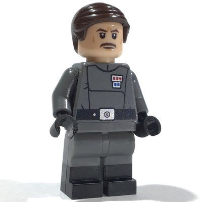 Figurine Admiral Wulf Yularen, Dark Brown Hair du set 75367