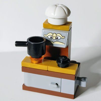 Minifigura Chef Bouche [Plain] del set 41067