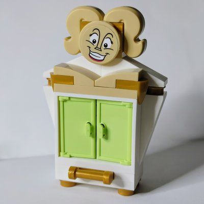 Minifigura Madame de la Grande Bouche (Wardrobe) [Plain] del set 41067