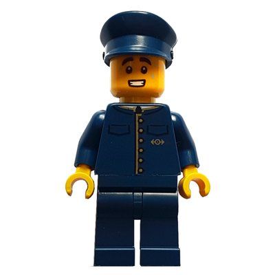 Figurine Porter, Dark Blue Uniform du set 21344