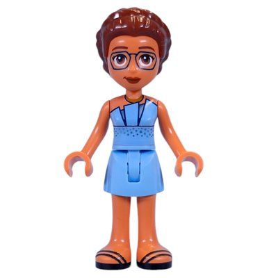 Figurine Olivia - Adult, Medium Azure Dress du set 42639
