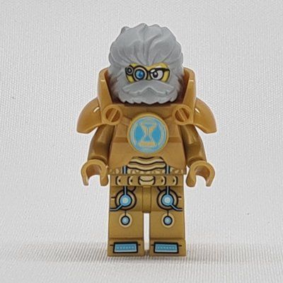 Minifigur Mr. Oz, Pearl Gold Spacesuit aus Set 71475