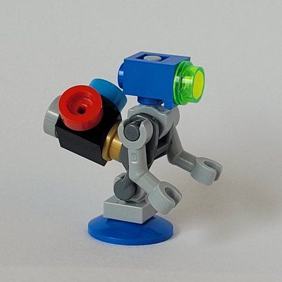 Minifigura Robot (Blue) del set 80053