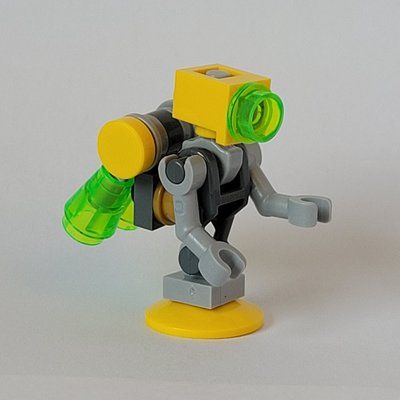 Minifigura Robot (Yellow) del set 80053