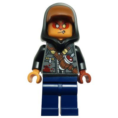 Figurine Evil Macaque, Cap and Hood du set 80054
