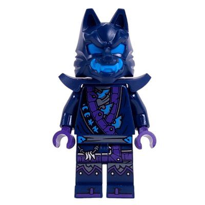 Figurine Wolf Mask Warrior, Shoulder Pads du set 71810