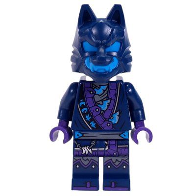 Figurine Wolf Mask Warrior, Neck Bracket du set 71807