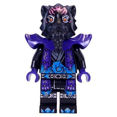 Figurine Lord Ras, Dark Purple Shoulder Pads du set 71809
