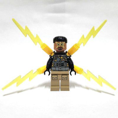 Minifigure Electro (Amazing Spider-Man) with Small Lightning del set 76280