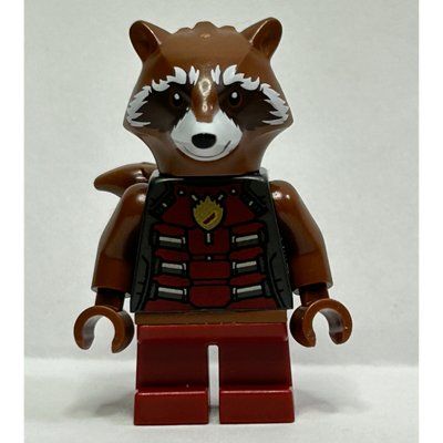 Figurine Rocket Raccoon, Reddish Brown Arms du set 76286