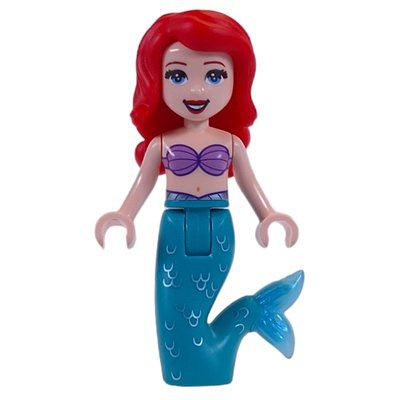 Figurine Ariel - Mermaid Form, Dark Turquoise Tail du set 40708