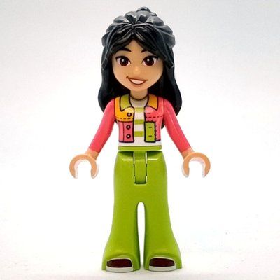 Figurine Liann - Lime and Coral Shirt, Lime Pants du set 42604
