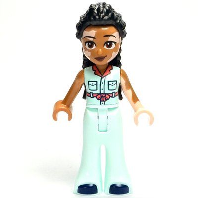 Minifigur Jordin - White Shirt, Light Aqua Pants aus Set 42614