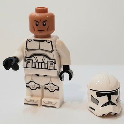 Figurine Clone Trooper, Phase II Armor, Nougat Head du set 75372