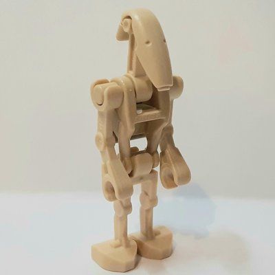 Figurine Battle Droid, Two Bent Arms, Light Bluish Grey Clip du set 75372