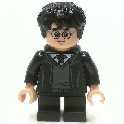 Minifigure Harry Potter, Short Legs, Rove del set 76426