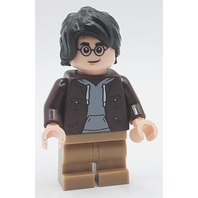Figurine Harry Potter, Dark Brown Jacket, Dark Tan Medium Legs du set 76430