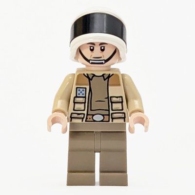 Figurine Captain Antilles, Dark Tan Undershirt, Dual Sided Head du set 75387
