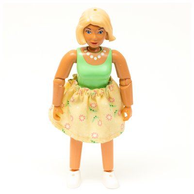 Minifigurka Belville Figure, Light Yellow Skirt z zestawu 5895