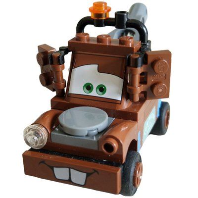 Figurine Tow Mater, Raised Right Eye - Later Release du set 8201