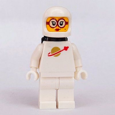 Figurine Classic Space, White with Black Airtanks, Red Glasses du set 40715