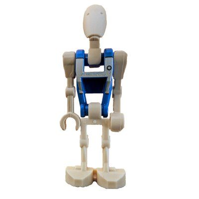Minifigure Pilot Battle Droid, Insigna print from set 40686