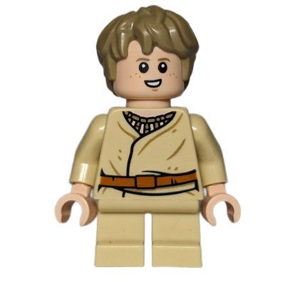 Figurine Anakin Skywalker, Child, Dark Tan Hair du set 75383