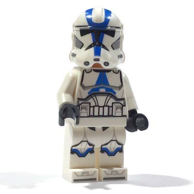 Figurine Clone Trooper, 501st Legion, White Arms du set 75378