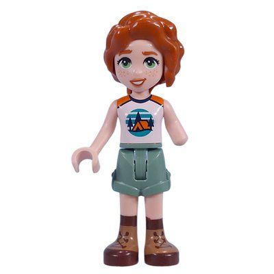 Minifigure Autumn - Adventure Camp, Sand Green Short from set 42622