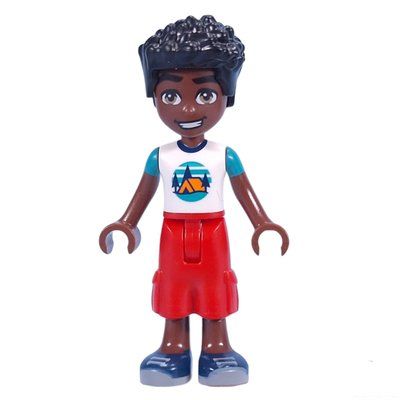 Minifigur Zac - Adventure Camp, Red Pants aus Set 42624