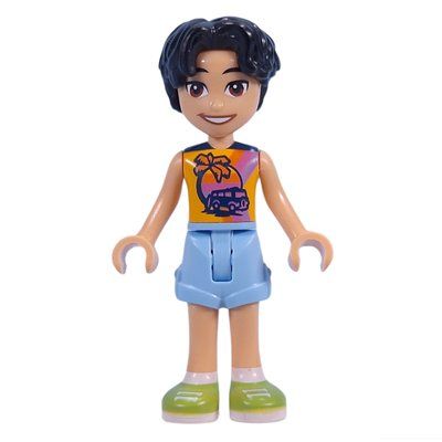 Figurine Niko - Bright Light Orange Shirt, Bright Light Blue Shorts du set 42625