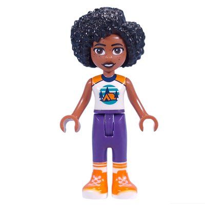 Figurine Jamila - Adventure Camp, Dark Purple Pants du set 42631