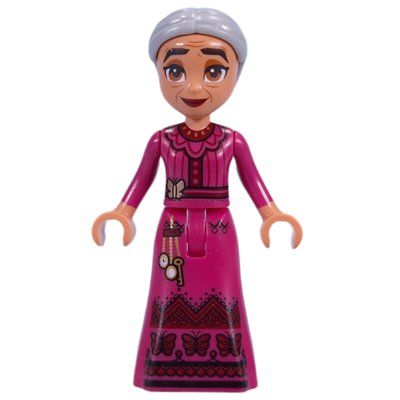 Figurine Alma 'Abuela' - Light Bluish Gray Hair du set 43245