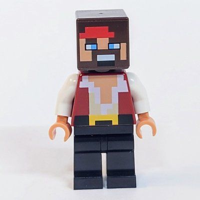 Minifigure Minecraft Pirate/Swashbuckler, Beard from set 21259