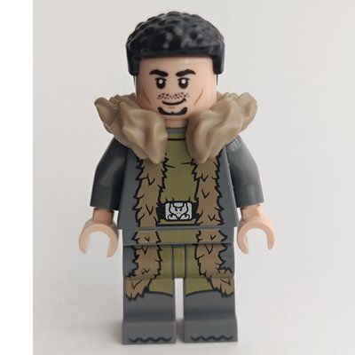 Figurine Viktor Krum, Dark Bluish Gray Outfit, Hair du set 76440