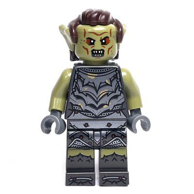 Minifigur Orc, Olive Green aus Set 10333