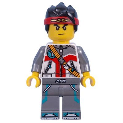 Figurine Monkie Kid, White and Flat Silver Suit du set 80058