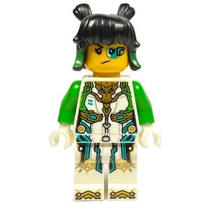 Minifigur Mei, White Armor aus Set 80057