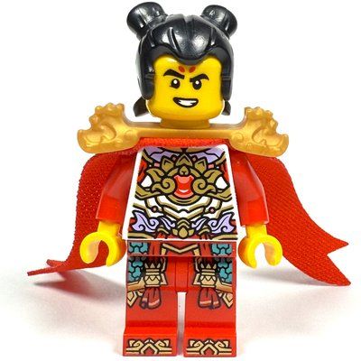 Minifigur Nezha, White and Red Armor aus Set 80057