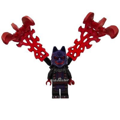 Figurine Wolf Mask Warrior, Energy Claws du set 71822