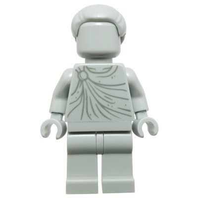 Minifigur Statue, Robes, Hair Bun aus Set 71814