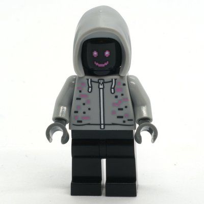 Figurine Robot, Light Bluish Gray Hoodie, Black Legs du set 60421